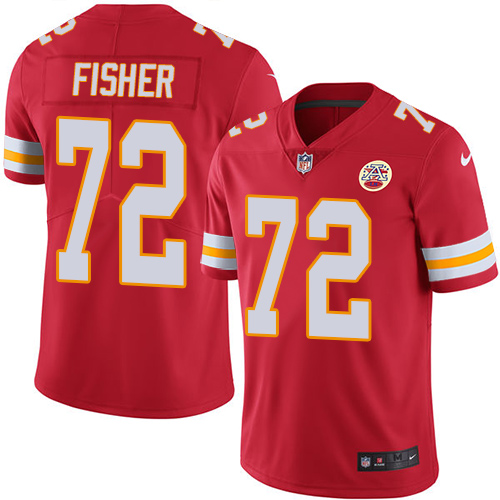 Nike Chiefs #72 Eric Fisher Red Team Color Youth Stitched NFL Vapor Untouchable Limited Jersey Nike Chiefs #72 Eric Fisher Red Team Color Youth Stitched NFL Vapor Untouchable Limited Jersey