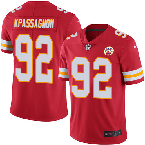 Nike Chiefs #92 Tanoh Kpassagnon Red Team Color Youth Stitched NFL Vapor Untouchable Limited Jersey Nike Chiefs #92 Tanoh Kpassagnon Red Team Color Youth Stitched NFL Vapor Untouchable Limited Jersey