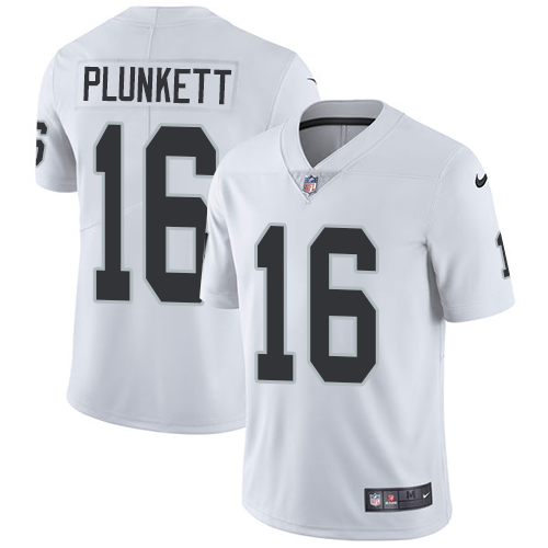 Nike Raiders #16 Jim Plunkett White Youth Stitched NFL Vapor Untouchable Limited Jersey Nike Raiders #16 Jim Plunkett White Youth Stitched NFL Vapor Untouchable Limited Jersey