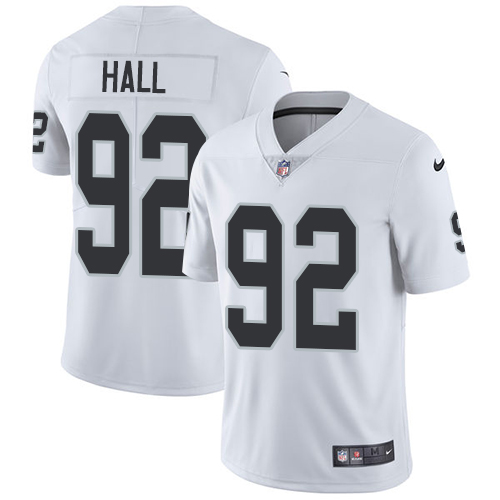 Nike Raiders #92 P.J. Hall White Youth Stitched NFL Vapor Untouchable Limited Jersey Nike Raiders #92 P.J. Hall White Youth Stitched NFL Vapor Untouchable Limited Jersey