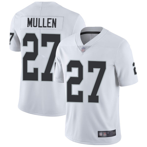 Nike Raiders #27 Trayvon Mullen White Youth Stitched NFL Vapor Untouchable Limited Jersey Nike Raiders #27 Trayvon Mullen White Youth Stitched NFL Vapor Untouchable Limited Jersey