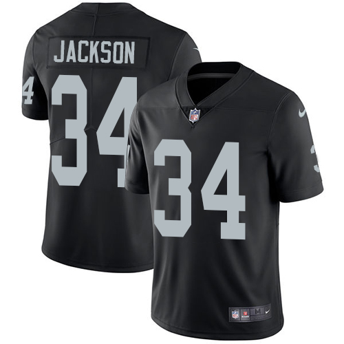 Nike Raiders #34 Bo Jackson Black Team Color Youth Stitched NFL Vapor Untouchable Limited Jersey Nike Raiders #34 Bo Jackson Black Team Color Youth Stitched NFL Vapor Untouchable Limited Jersey