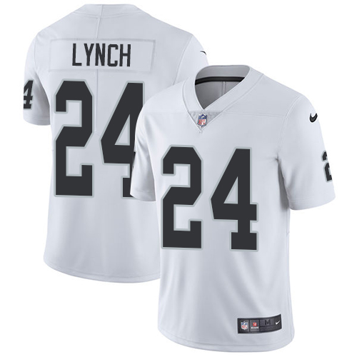 Nike Raiders #24 Marshawn Lynch White Youth Stitched NFL Vapor Untouchable Limited Jersey Nike Raiders #24 Marshawn Lynch White Youth Stitched NFL Vapor Untouchable Limited Jersey
