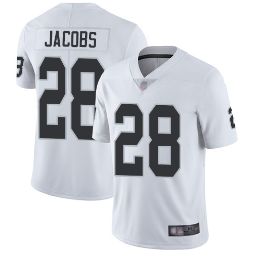 Nike Raiders #28 Josh Jacobs White Youth Stitched NFL Vapor Untouchable Limited Jersey Nike Raiders #28 Josh Jacobs White Youth Stitched NFL Vapor Untouchable Limited Jersey
