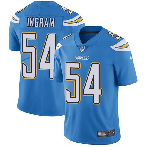 Nike Chargers #54 Melvin Ingram Electric Blue Alternate Youth Stitched NFL Vapor Untouchable Limited Jersey Nike Chargers #54 Melvin Ingram Electric Blue Alternate Youth Stitched NFL Vapor Untouchable Limited Jersey
