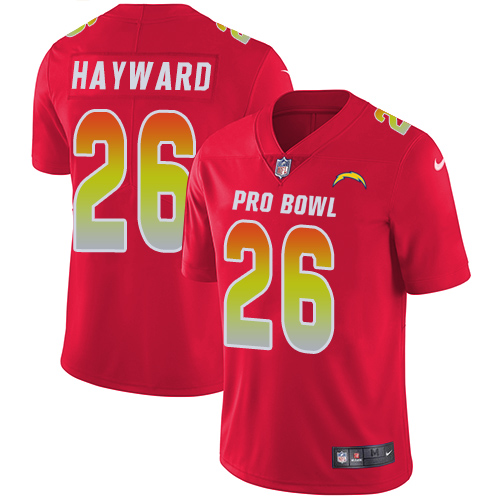 Nike Chargers #26 Casey Hayward Red Youth Stitched NFL Limited AFC 2018 Pro Bowl Jersey Nike Chargers #26 Casey Hayward Red Youth Stitched NFL Limited AFC 2018 Pro Bowl Jersey