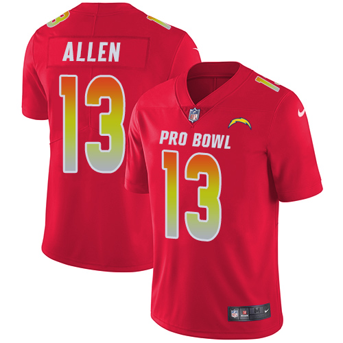 Nike Chargers #13 Keenan Allen Red Youth Stitched NFL Limited AFC 2019 Pro Bowl Jersey Nike Chargers #13 Keenan Allen Red Youth Stitched NFL Limited AFC 2019 Pro Bowl Jersey