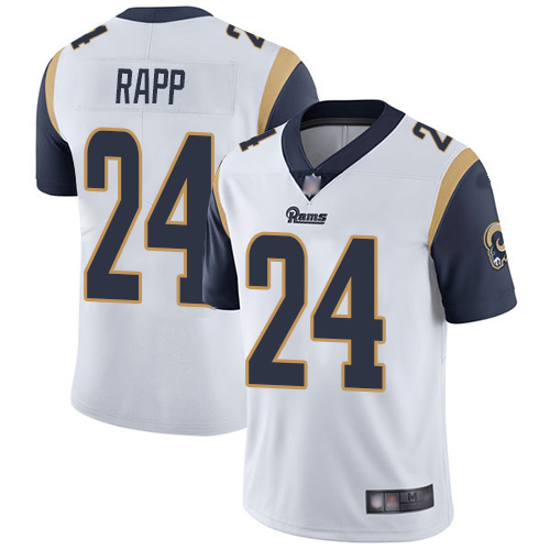 Nike Rams #24 Taylor Rapp White Youth Stitched NFL Vapor Untouchable Limited Jersey Nike Rams #24 Taylor Rapp White Youth Stitched NFL Vapor Untouchable Limited Jersey