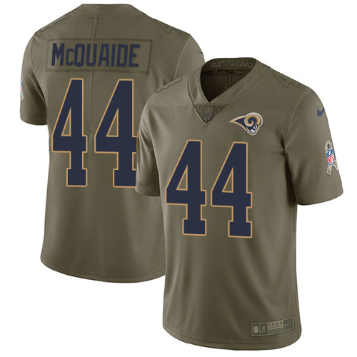 Nike Rams #44 Jacob McQuaide Olive Youth Stitched NFL Limited 2017 Salute to Service Jersey Nike Rams #44 Jacob McQuaide Olive Youth Stitched NFL Limited 2017 Salute to Service Jersey