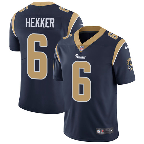 Nike Rams #6 Johnny Hekker Navy Blue Team Color Youth Stitched NFL Vapor Untouchable Limited Jersey Nike Rams #6 Johnny Hekker Navy Blue Team Color Youth Stitched NFL Vapor Untouchable Limited Jersey