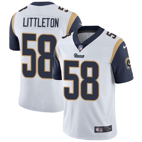 Nike Rams #58 Cory Littleton White Youth Stitched NFL Vapor Untouchable Limited Jersey Nike Rams #58 Cory Littleton White Youth Stitched NFL Vapor Untouchable Limited Jersey