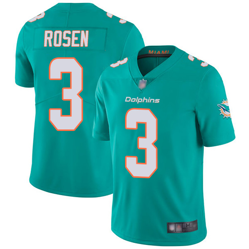 Nike Dolphins #3 Josh Rosen Aqua Green Team Color Youth Stitched NFL Vapor Untouchable Limited Jersey Nike Dolphins #3 Josh Rosen Aqua Green Team Color Youth Stitched NFL Vapor Untouchable Limited Jersey