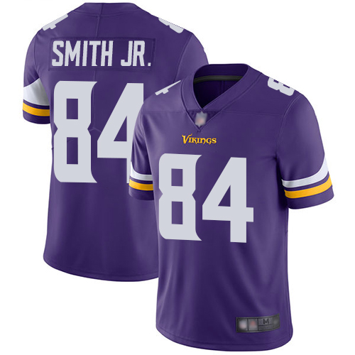 Nike Vikings #84 Irv Smith Jr. Purple Team Color Youth Stitched NFL Vapor Untouchable Limited Jersey Nike Vikings #84 Irv Smith Jr. Purple Team Color Youth Stitched NFL Vapor Untouchable Limited Jersey
