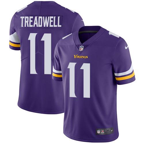 Nike Vikings #11 Laquon Treadwell Purple Team Color Youth Stitched NFL Vapor Untouchable Limited Jersey Nike Vikings #11 Laquon Treadwell Purple Team Color Youth Stitched NFL Vapor Untouchable Limited Jersey
