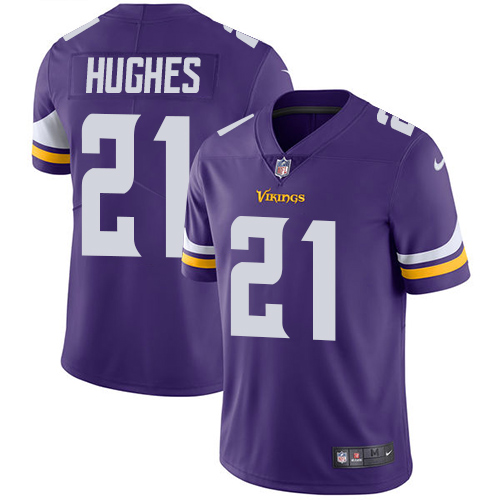 Nike Vikings #21 Mike Hughes Purple Team Color Youth Stitched NFL Vapor Untouchable Limited Jersey Nike Vikings #21 Mike Hughes Purple Team Color Youth Stitched NFL Vapor Untouchable Limited Jersey
