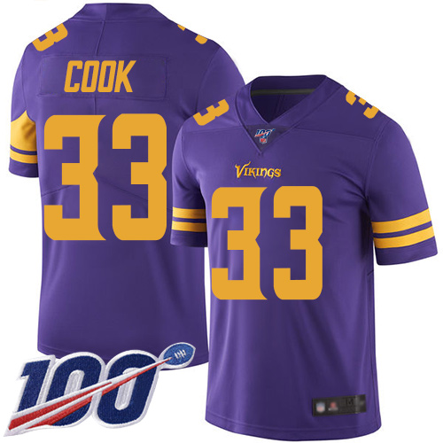 Nike Vikings #33 Dalvin Cook Purple Youth Stitched NFL Limited Rush 100th Season Jersey Nike Vikings #33 Dalvin Cook Purple Youth Stitched NFL Limited Rush 100th Season Jersey