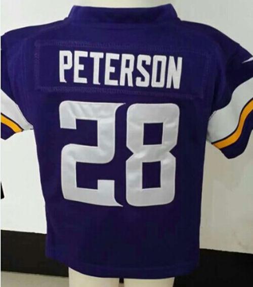 Toddler Nike Vikings #28 Adrian Peterson Purple Team Color Stitched NFL Elite Jersey Toddler Nike Vikings #28 Adrian Peterson Purple Team Color Stitched NFL Elite Jersey