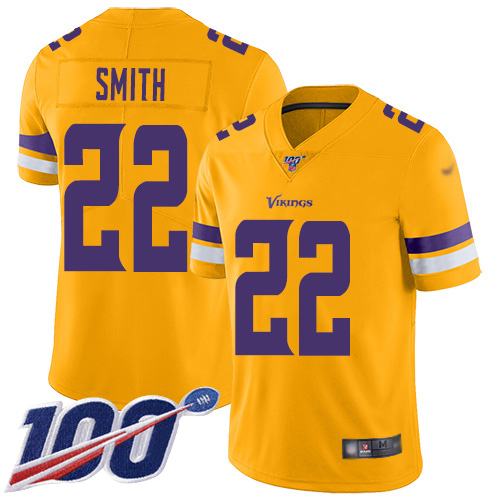 Nike Vikings #22 Harrison Smith Gold Youth Stitched NFL Limited Inverted Legend 100th Season Jersey Nike Vikings #22 Harrison Smith Gold Youth Stitched NFL Limited Inverted Legend 100th Season Jersey