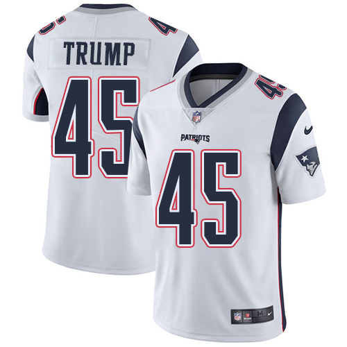 Nike Patriots #45 Donald Trump White Youth Stitched NFL Vapor Untouchable Limited Jersey Nike Patriots #45 Donald Trump White Youth Stitched NFL Vapor Untouchable Limited Jersey