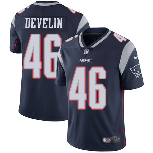 Nike Patriots #46 James Develin Navy Blue Team Color Youth Stitched NFL Vapor Untouchable Limited Jersey Nike Patriots #46 James Develin Navy Blue Team Color Youth Stitched NFL Vapor Untouchable Limited Jersey