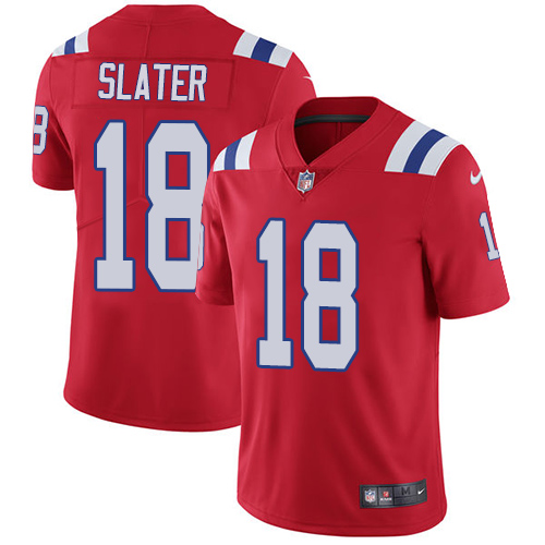 Nike Patriots #18 Matt Slater Red Alternate Youth Stitched NFL Vapor Untouchable Limited Jersey Nike Patriots #18 Matt Slater Red Alternate Youth Stitched NFL Vapor Untouchable Limited Jersey