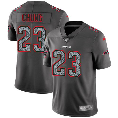 Nike Patriots #23 Patrick Chung Gray Static Youth Stitched NFL Vapor Untouchable Limited Jersey Nike Patriots #23 Patrick Chung Gray Static Youth Stitched NFL Vapor Untouchable Limited Jersey