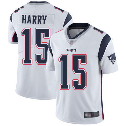 Nike Patriots #15 N'Keal Harry White Youth Stitched NFL Vapor Untouchable Limited Jersey Nike Patriots #15 N'Keal Harry White Youth Stitched NFL Vapor Untouchable Limited Jersey