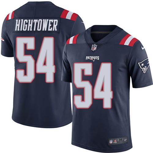 Nike Patriots #54 Dont'a Hightower Navy Blue Youth Stitched NFL Limited Rush Jersey Nike Patriots #54 Dont'a Hightower Navy Blue Youth Stitched NFL Limited Rush Jersey