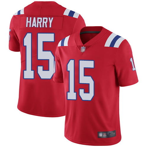 Nike Patriots #15 N'Keal Harry Red Alternate Youth Stitched NFL Vapor Untouchable Limited Jersey Nike Patriots #15 N'Keal Harry Red Alternate Youth Stitched NFL Vapor Untouchable Limited Jersey
