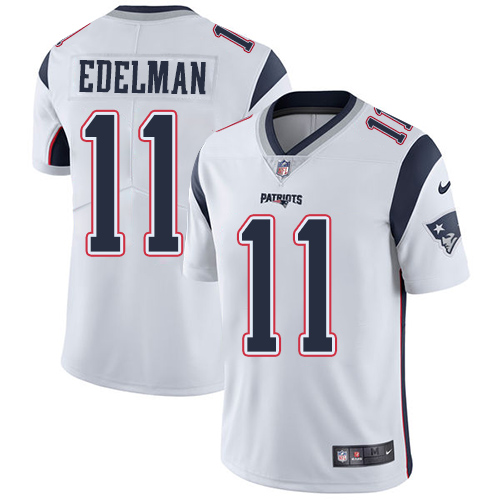 Nike Patriots #11 Julian Edelman White Youth Stitched NFL Vapor Untouchable Limited Jersey Nike Patriots #11 Julian Edelman White Youth Stitched NFL Vapor Untouchable Limited Jersey