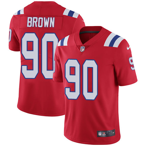 Nike Patriots #90 Malcom Brown Red Alternate Youth Stitched NFL Vapor Untouchable Limited Jersey Nike Patriots #90 Malcom Brown Red Alternate Youth Stitched NFL Vapor Untouchable Limited Jersey