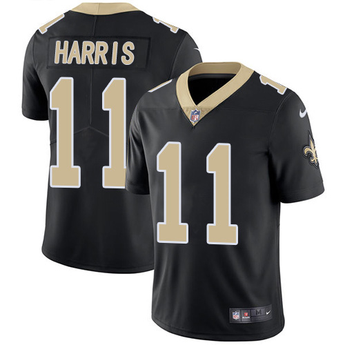 Nike Saints #11 Deonte Harris Black Team Color Youth Stitched NFL Vapor Untouchable Limited Jersey Nike Saints #11 Deonte Harris Black Team Color Youth Stitched NFL Vapor Untouchable Limited Jersey