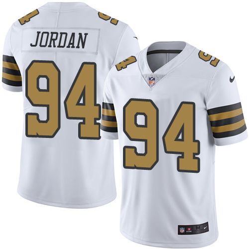 Nike Saints #94 Cameron Jordan White Youth Stitched NFL Limited Rush Jersey Nike Saints #94 Cameron Jordan White Youth Stitched NFL Limited Rush Jersey