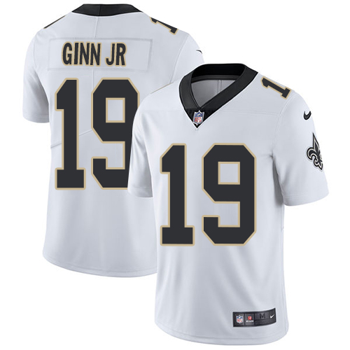 Nike Saints #19 Ted Ginn Jr White Youth Stitched NFL Vapor Untouchable Limited Jersey Nike Saints #19 Ted Ginn Jr White Youth Stitched NFL Vapor Untouchable Limited Jersey