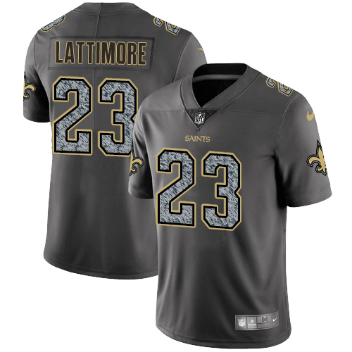 Nike Saints #23 Marshon Lattimore Gray Static Youth Stitched NFL Vapor Untouchable Limited Jersey Nike Saints #23 Marshon Lattimore Gray Static Youth Stitched NFL Vapor Untouchable Limited Jersey