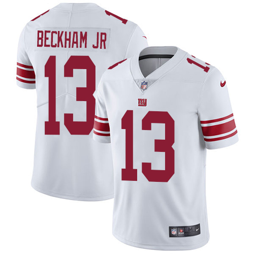 Nike Giants #13 Odell Beckham Jr White Youth Stitched NFL Vapor Untouchable Limited Jersey Nike Giants #13 Odell Beckham Jr White Youth Stitched NFL Vapor Untouchable Limited Jersey