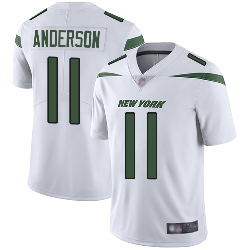 Nike Jets #11 Robby Anderson White Youth Stitched NFL Vapor Untouchable Limited Jersey Nike Jets #11 Robby Anderson White Youth Stitched NFL Vapor Untouchable Limited Jersey