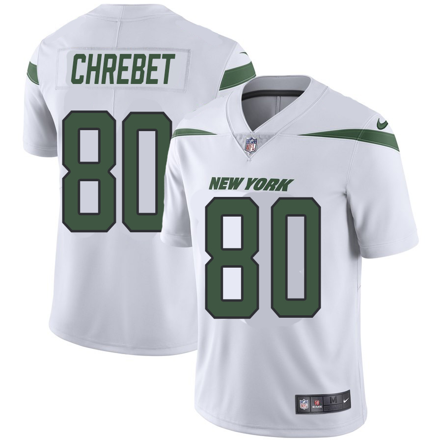Nike Jets #80 Wayne Chrebet White Youth Stitched NFL Vapor Untouchable Limited Jersey Nike Jets #80 Wayne Chrebet White Youth Stitched NFL Vapor Untouchable Limited Jersey