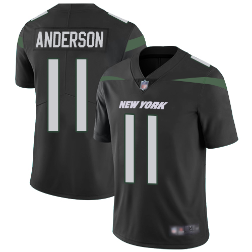 Nike Jets #11 Robby Anderson Black Alternate Youth Stitched NFL Vapor Untouchable Limited Jersey Nike Jets #11 Robby Anderson Black Alternate Youth Stitched NFL Vapor Untouchable Limited Jersey