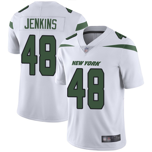Nike Jets #48 Jordan Jenkins White Youth Stitched NFL Vapor Untouchable Limited Jersey Nike Jets #48 Jordan Jenkins White Youth Stitched NFL Vapor Untouchable Limited Jersey