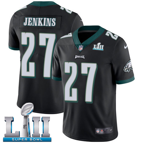 Nike Eagles #27 Malcolm Jenkins Black Alternate Super Bowl LII Youth Stitched NFL Vapor Untouchable Limited Jersey Nike Eagles #27 Malcolm Jenkins Black Alternate Super Bowl LII Youth Stitched NFL Vapor Untouchable Limited Jersey