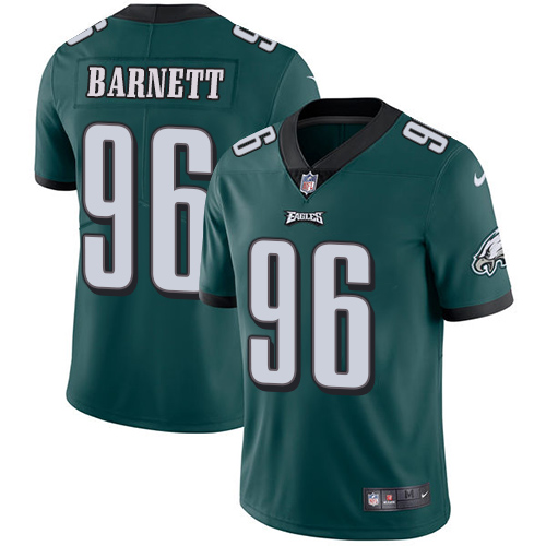 Nike Eagles #96 Derek Barnett Midnight Green Team Color Youth Stitched NFL Vapor Untouchable Limited Jersey Nike Eagles #96 Derek Barnett Midnight Green Team Color Youth Stitched NFL Vapor Untouchable Limited Jersey