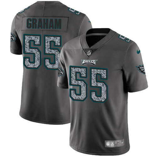 Nike Eagles #55 Brandon Graham Gray Static Youth Stitched NFL Vapor Untouchable Limited Jersey Nike Eagles #55 Brandon Graham Gray Static Youth Stitched NFL Vapor Untouchable Limited Jersey