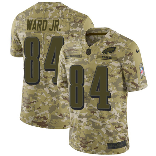 Nike Eagles #84 Greg Ward Jr. Camo Youth Stitched NFL Limited 2018 Salute To Service Jersey Nike Eagles #84 Greg Ward Jr. Camo Youth Stitched NFL Limited 2018 Salute To Service Jersey