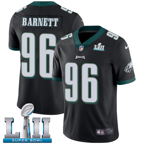 Nike Eagles #96 Derek Barnett Black Alternate Super Bowl LII Youth Stitched NFL Vapor Untouchable Limited Jersey Nike Eagles #96 Derek Barnett Black Alternate Super Bowl LII Youth Stitched NFL Vapor Untouchable Limited Jersey