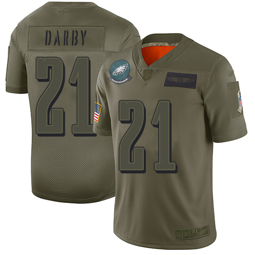 Nike Eagles #21 Ronald Darby Camo Youth Stitched NFL Limited 2019 Salute to Service Jersey Nike Eagles #21 Ronald Darby Camo Youth Stitched NFL Limited 2019 Salute to Service Jersey