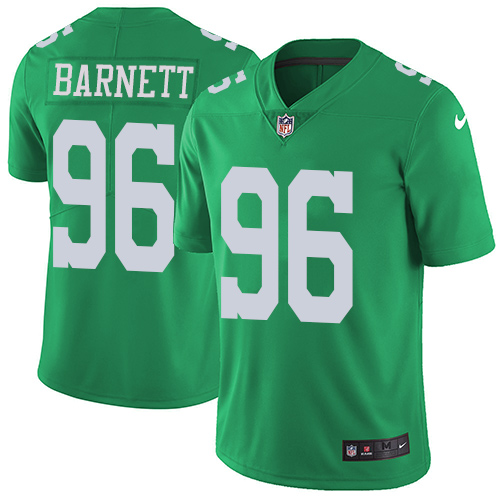 Nike Eagles #96 Derek Barnett Green Youth Stitched NFL Limited Rush Jersey Nike Eagles #96 Derek Barnett Green Youth Stitched NFL Limited Rush Jersey