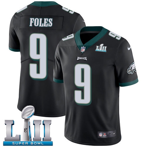 Nike Eagles #9 Nick Foles Black Alternate Super Bowl LII Youth Stitched NFL Vapor Untouchable Limited Jersey Nike Eagles #9 Nick Foles Black Alternate Super Bowl LII Youth Stitched NFL Vapor Untouchable Limited Jersey