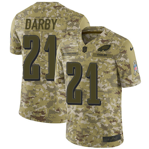 Nike Eagles #21 Ronald Darby Camo Youth Stitched NFL Limited 2018 Salute to Service Jersey Nike Eagles #21 Ronald Darby Camo Youth Stitched NFL Limited 2018 Salute to Service Jersey
