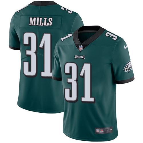 Nike Eagles #31 Jalen Mills Midnight Green Team Color Youth Stitched NFL Vapor Untouchable Limited Jersey Nike Eagles #31 Jalen Mills Midnight Green Team Color Youth Stitched NFL Vapor Untouchable Limited Jersey